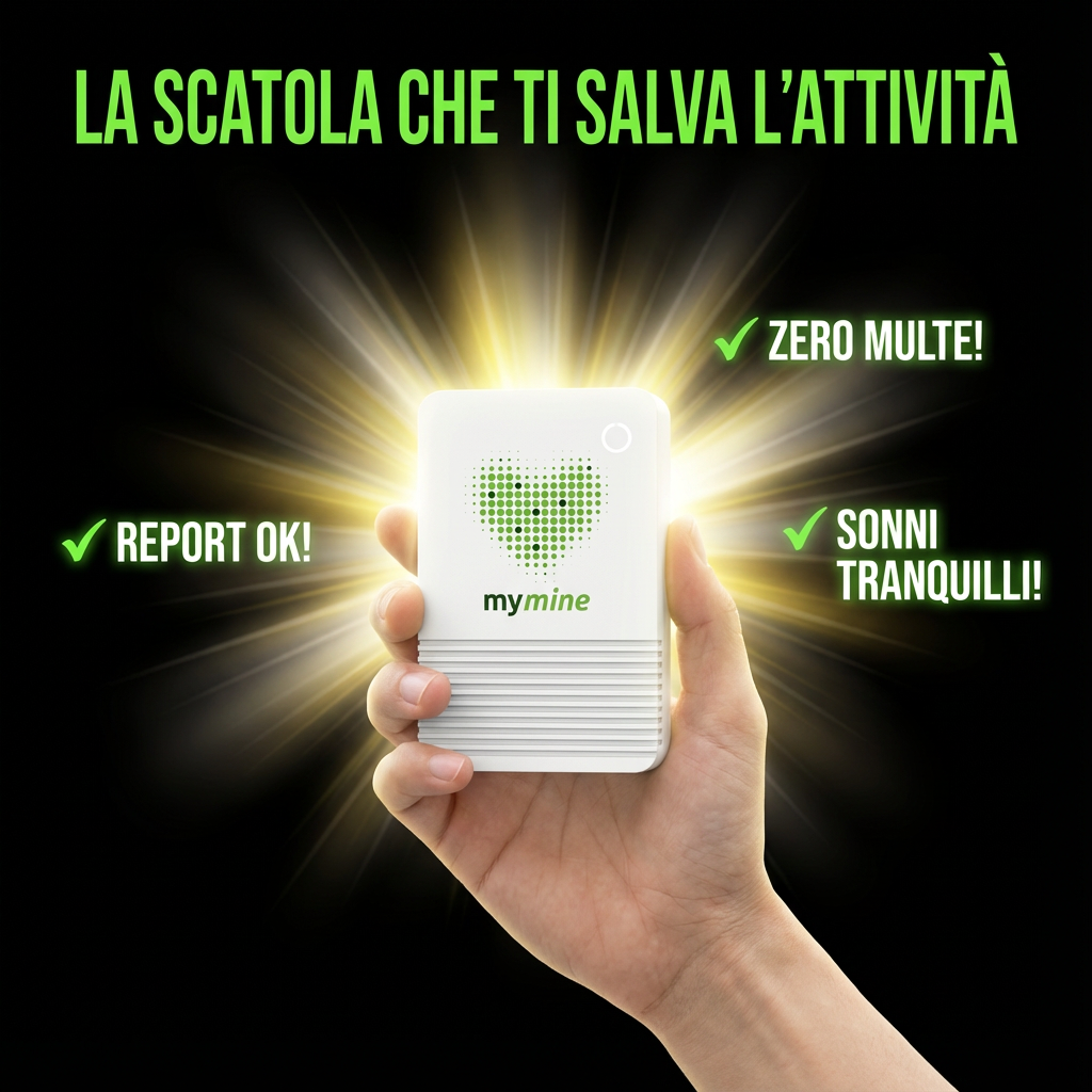 Sensore HACCP Automatico | Monitoraggio Temperatura 24/7 | MyMine
